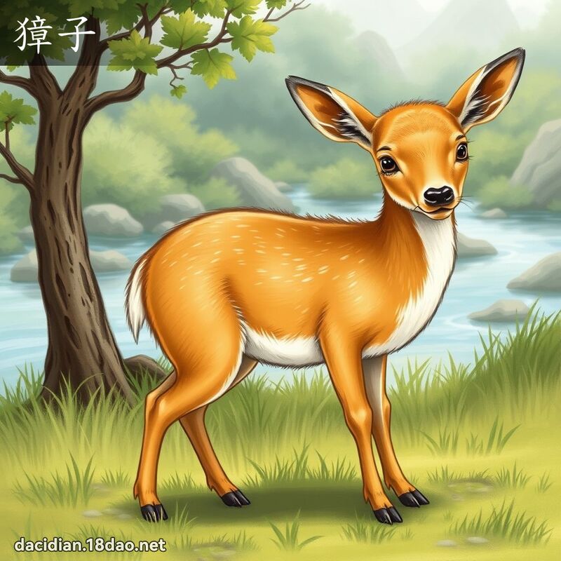 獐子 - 國語大辭典配圖
