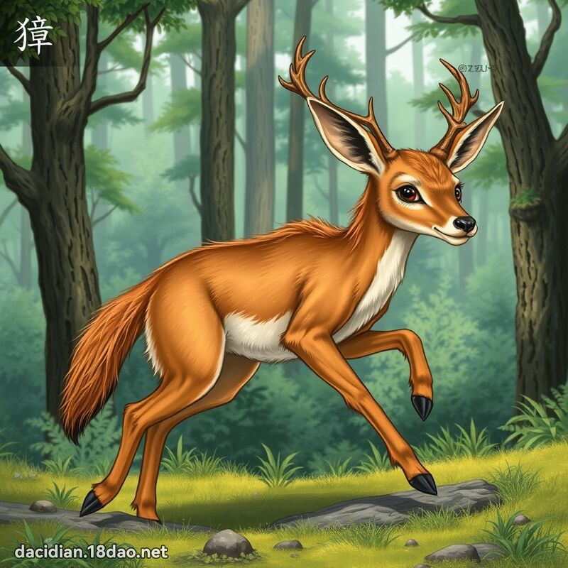 獐 - 國語大辭典配圖