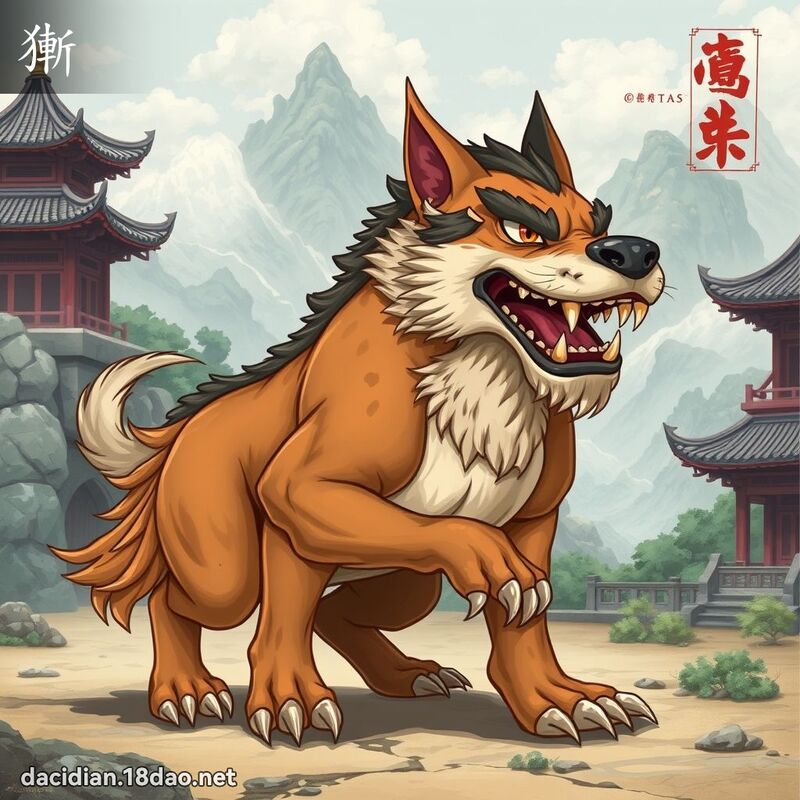 獑 - 國語大辭典配圖