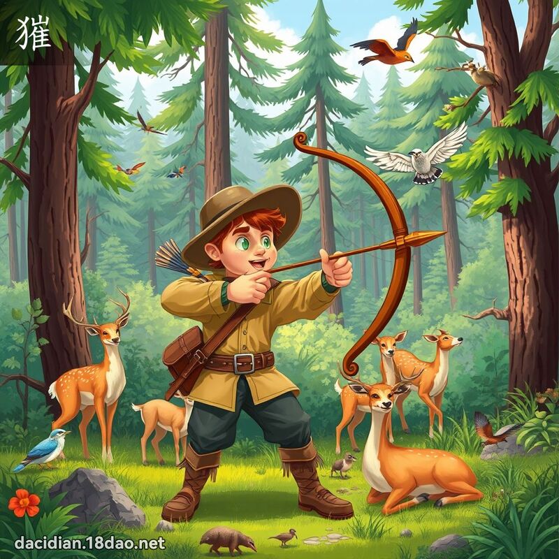 獕 - 国语大辞典配图