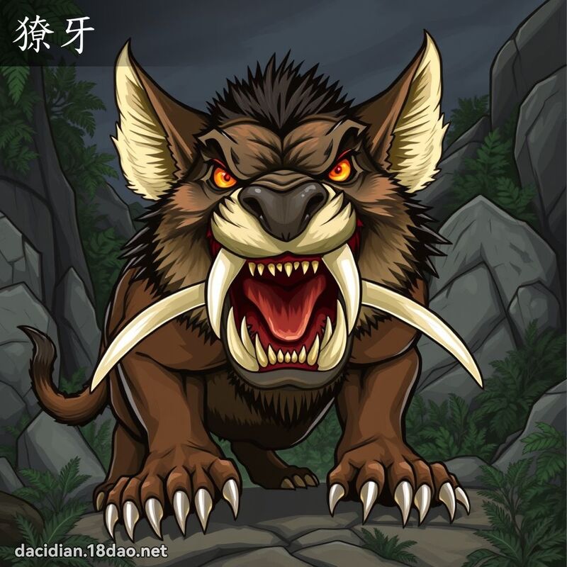 獠牙 - 国语大辞典配图