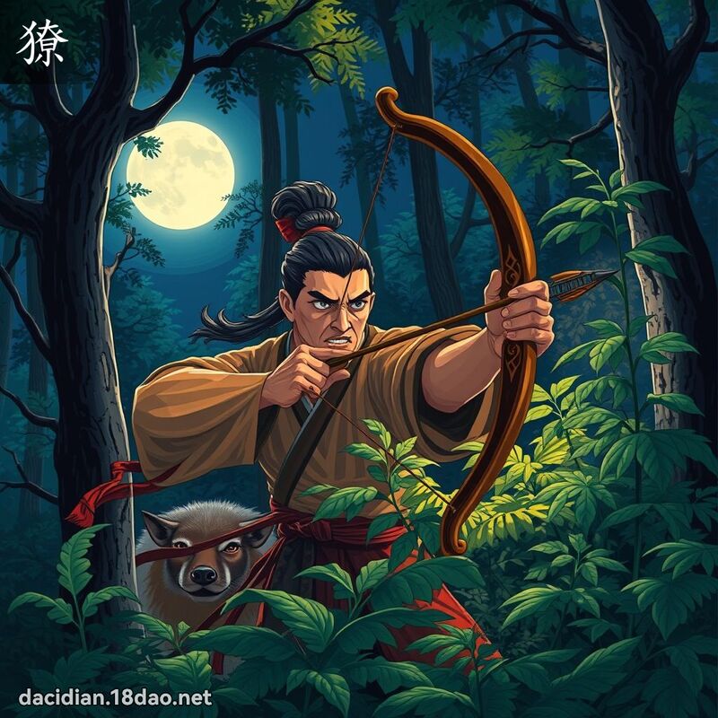 獠 - 國語大辭典配圖