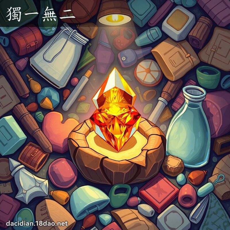 独一无二 - 国语大辞典配图
