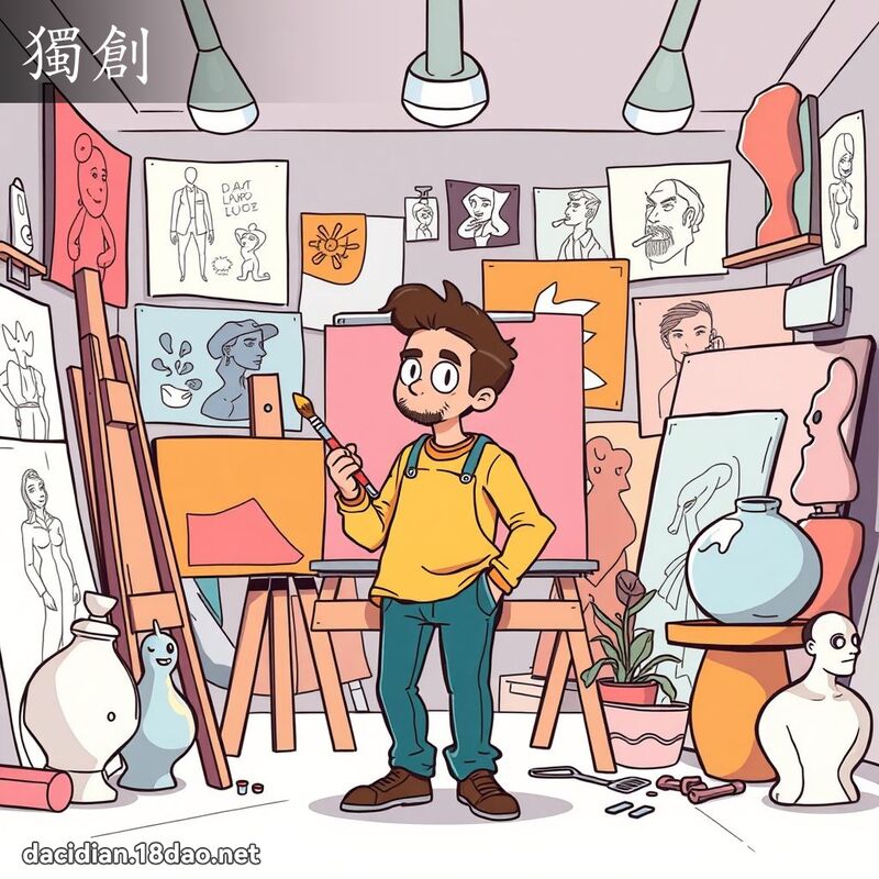 獨創 - 國語大辭典配圖