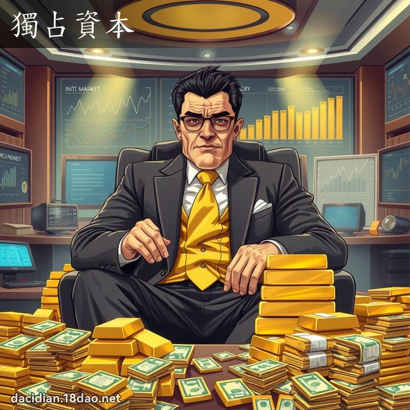 獨占資本 - 國語大辭典配圖
