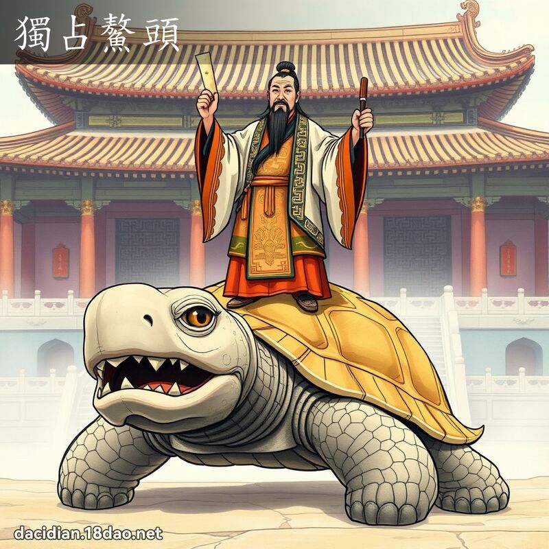 独占鰲头 - 国语大辞典配图
