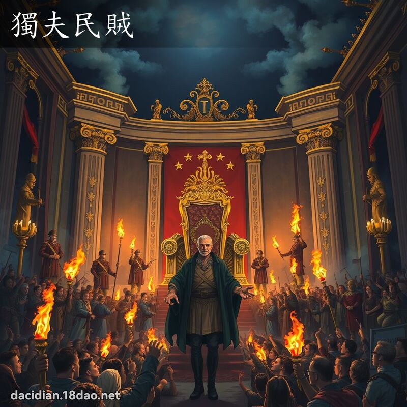 獨夫民賊 - 國語大辭典配圖