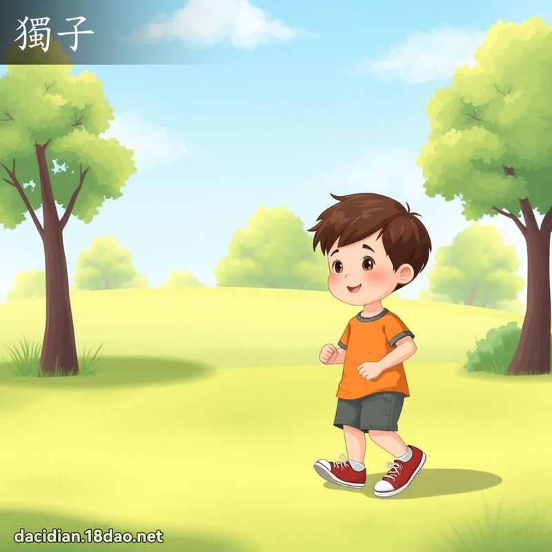 独子 - 国语大辞典配图