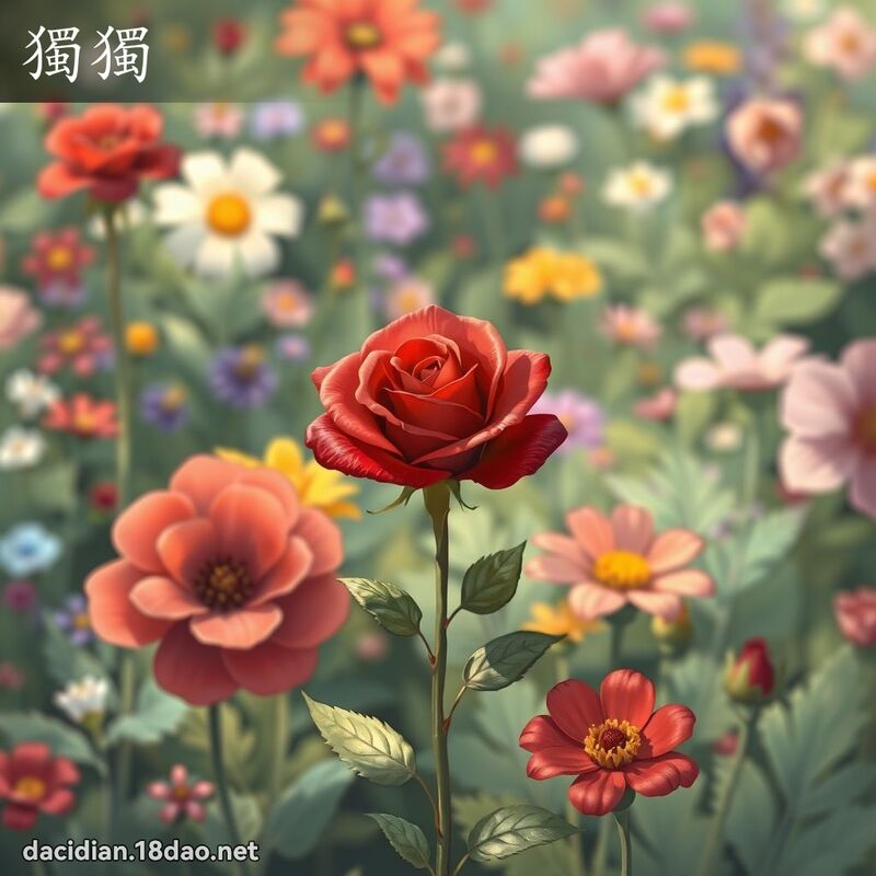独独 - 国语大辞典配图