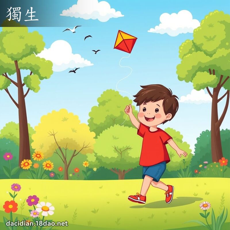 独生 - 国语大辞典配图