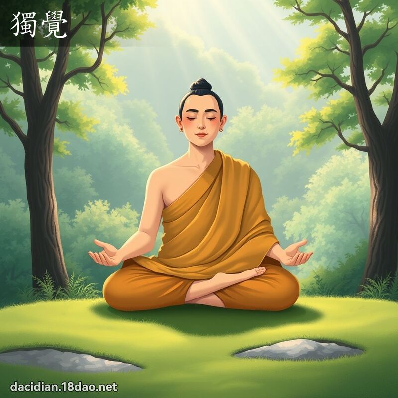 獨覺 - 國語大辭典配圖