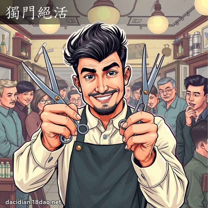 獨門絕活 - 國語大辭典配圖