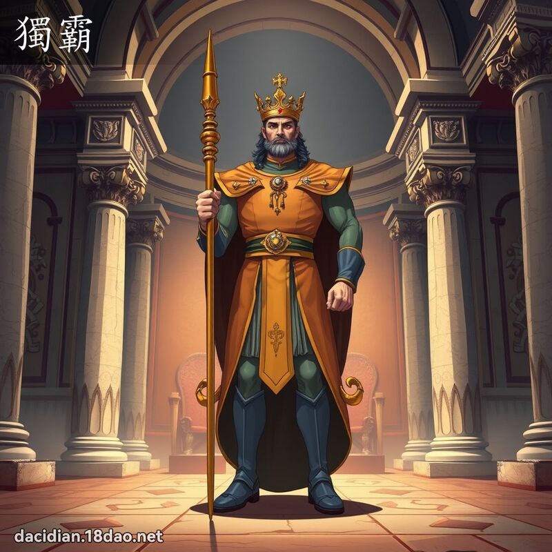 獨霸 - 國語大辭典配圖
