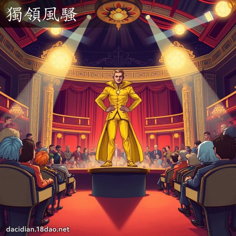 獨領風騷 - 國語大辭典配圖