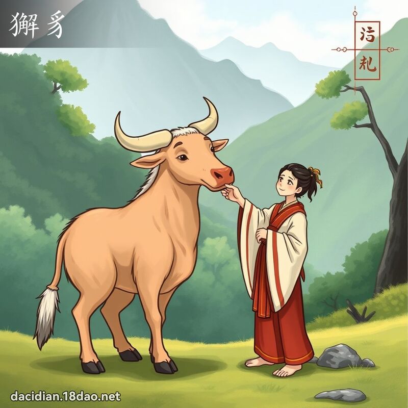 獬豸 - 國語大辭典配圖