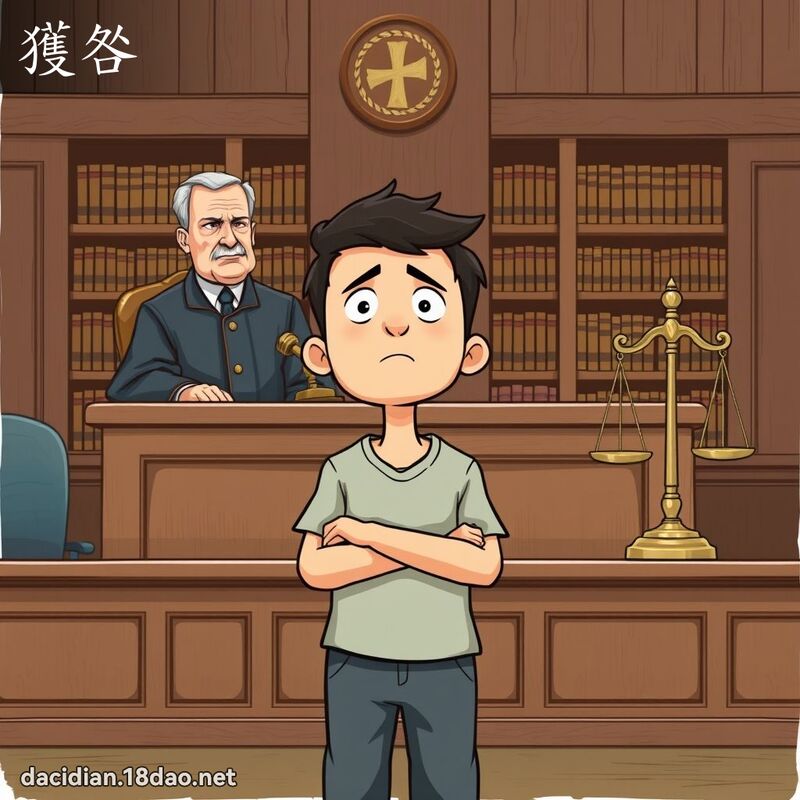 获咎 - 国语大辞典配图