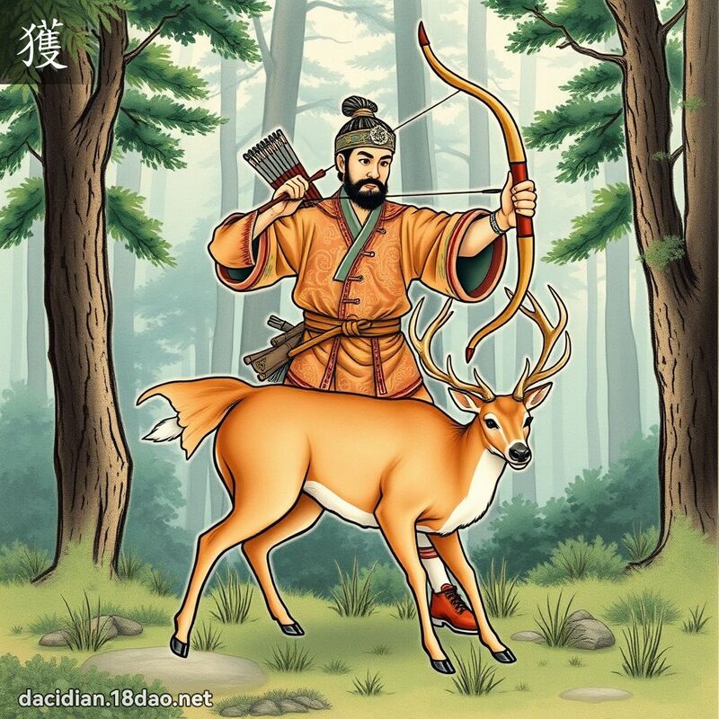 漢字: 獲 (多音字)
