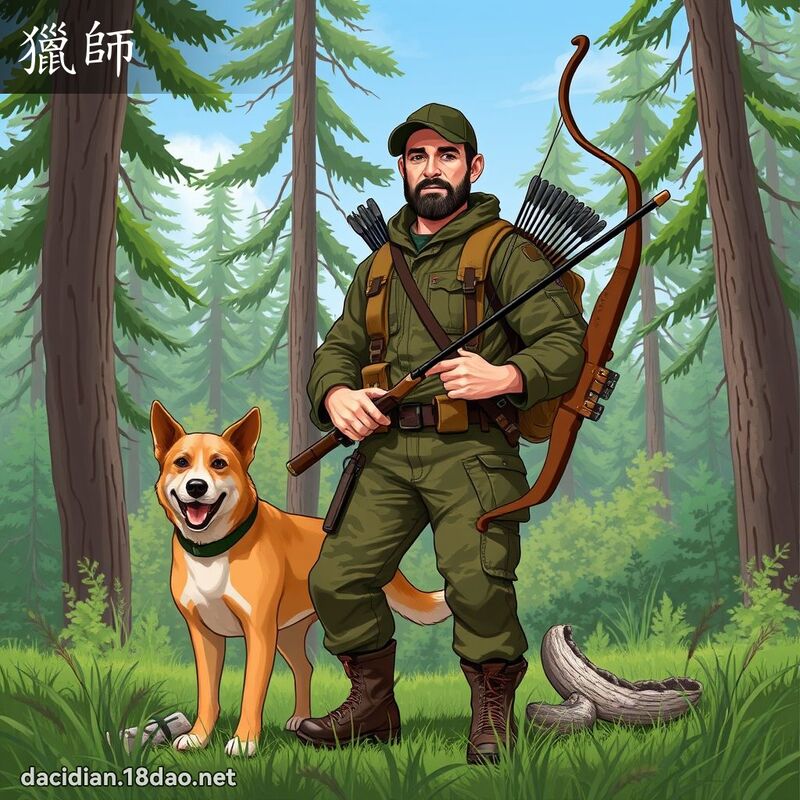 獵師 - 國語大辭典配圖