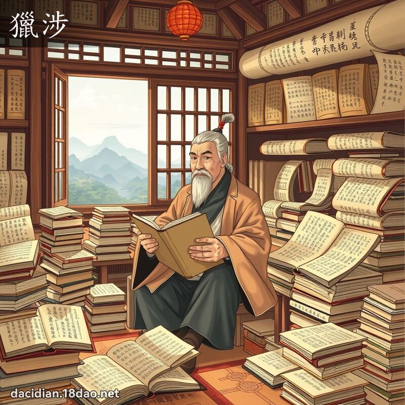 猎涉 - 国语大辞典配图