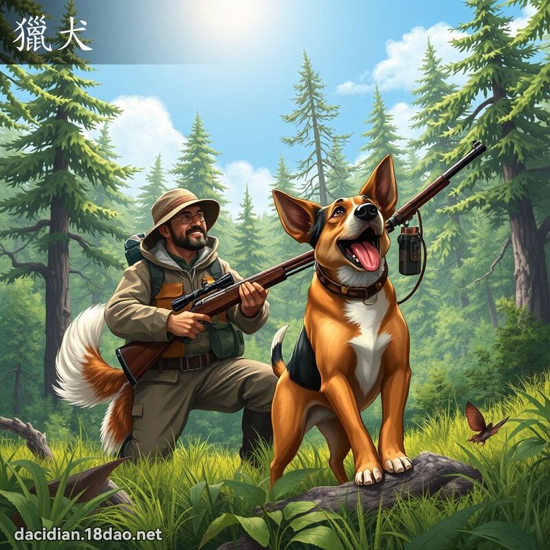 獵犬 - 國語大辭典配圖