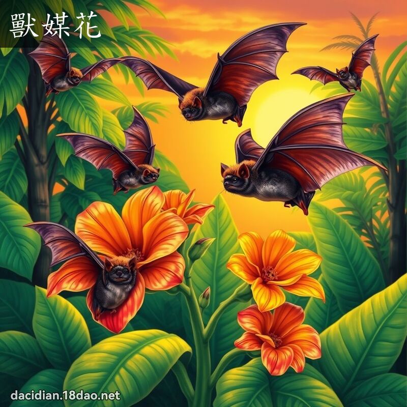 兽媒花 - 国语大辞典配图