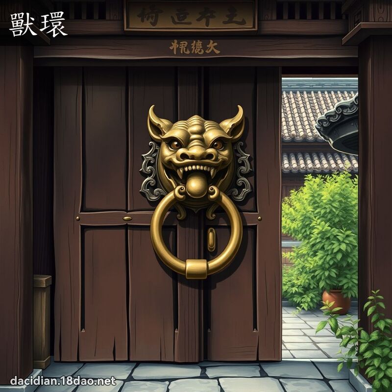 兽环 - 国语大辞典配图