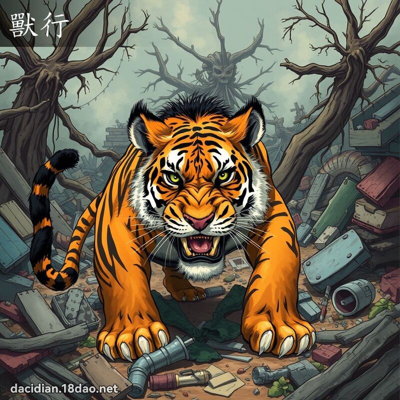 兽行 - 国语大辞典配图