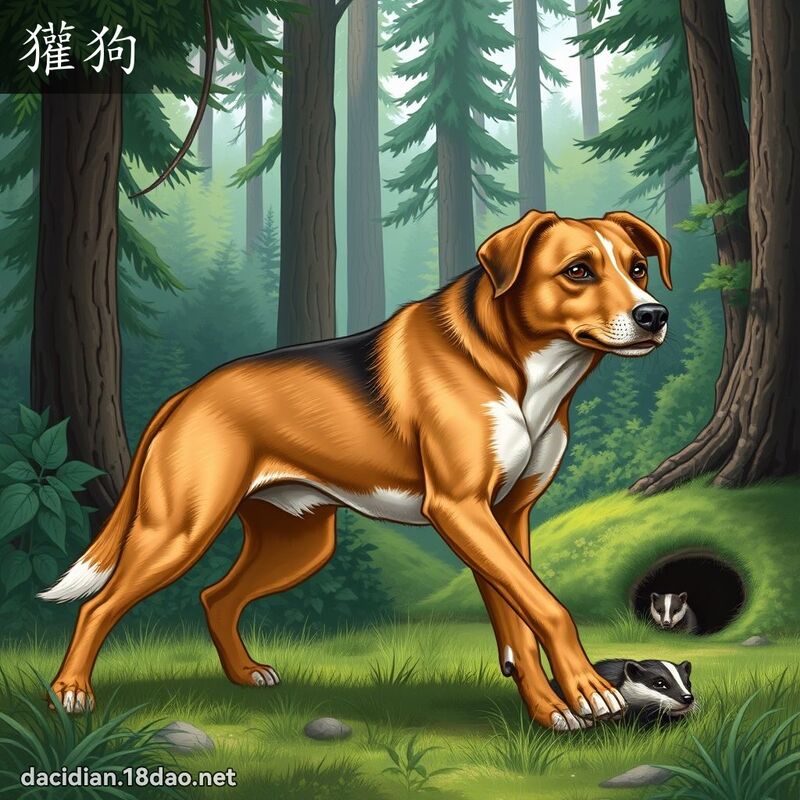 獾狗 - 國語大辭典配圖