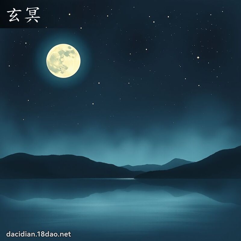玄冥 - 国语大辞典配图