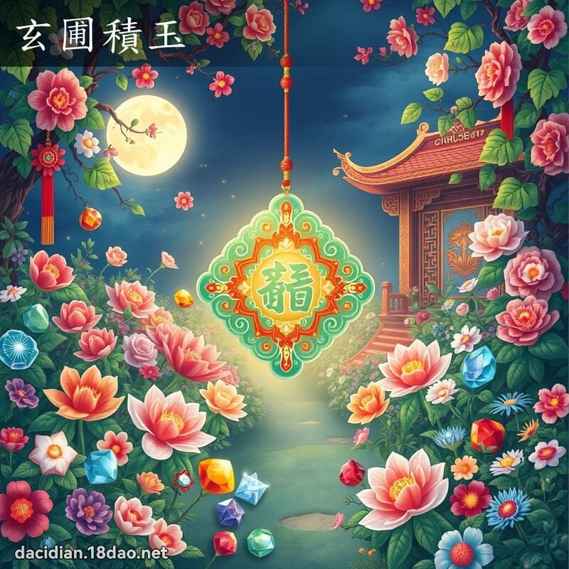 玄圃積玉 - 國語大辭典配圖