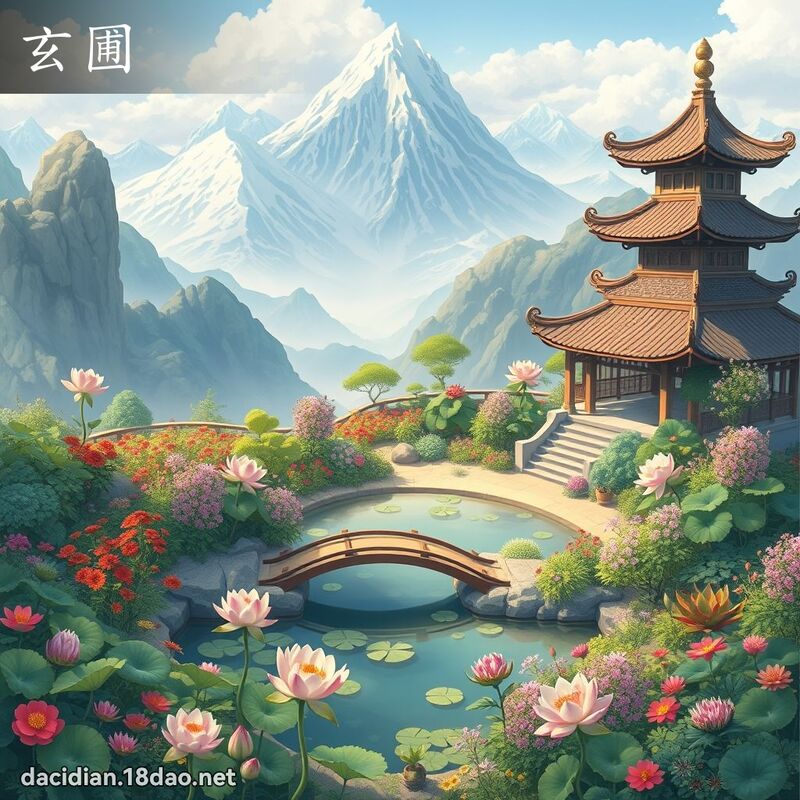 玄圃 - 国语大辞典配图