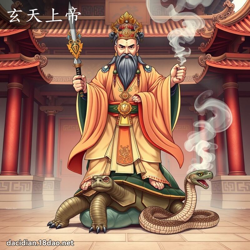 玄天上帝 - 國語大辭典配圖