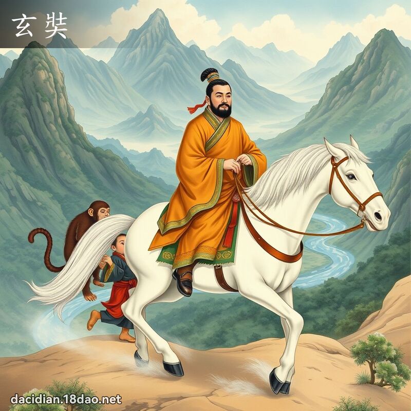 玄奘 - 國語大辭典配圖