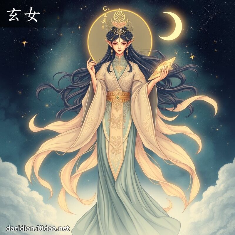 玄女 - 國語大辭典配圖