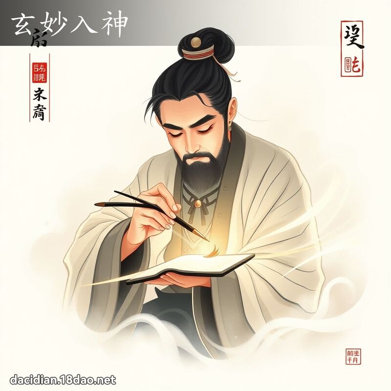 玄妙入神 - 國語大辭典配圖