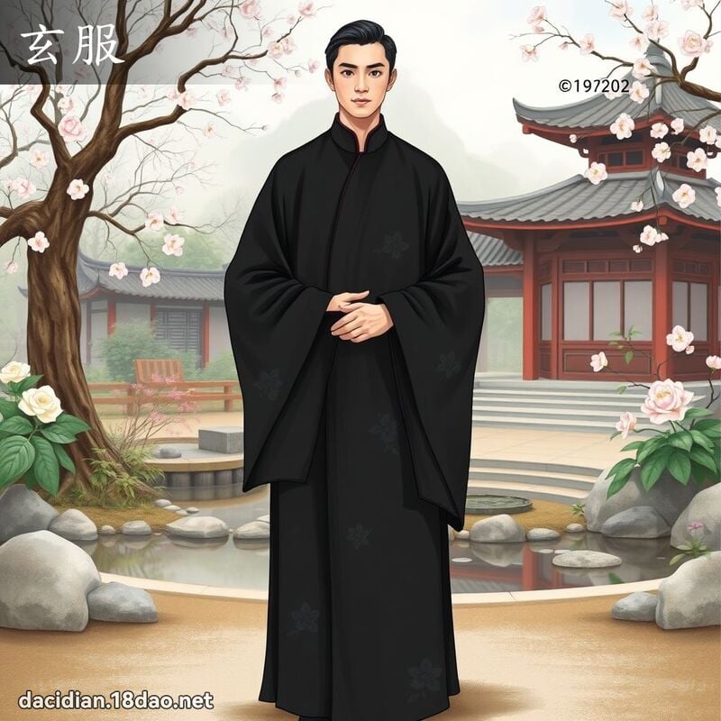 玄服 - 国语大辞典配图