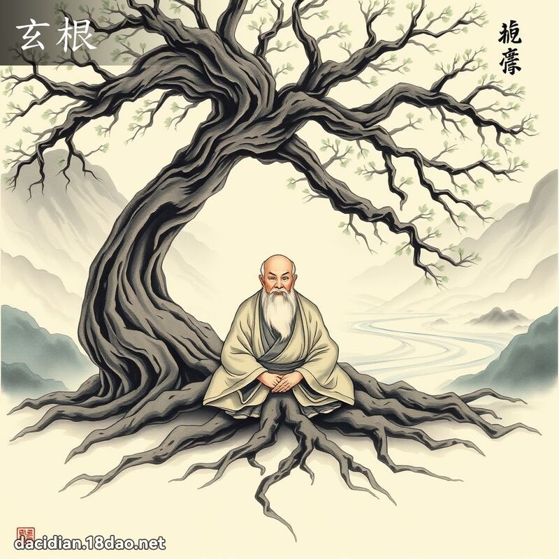 玄根 - 國語大辭典配圖