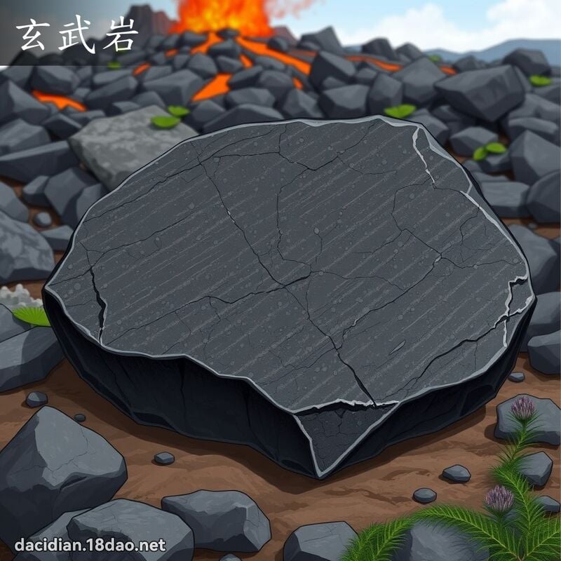 玄武岩 - 國語大辭典配圖