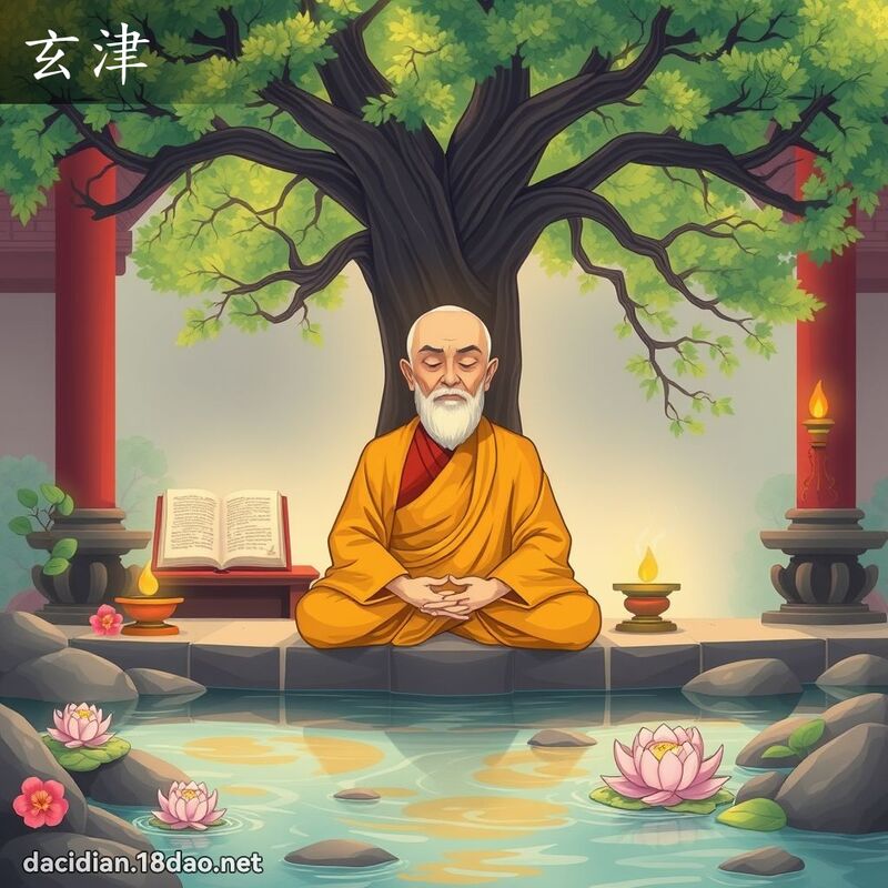 玄津 - 國語大辭典配圖