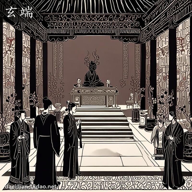 玄端 - 国语大辞典配图