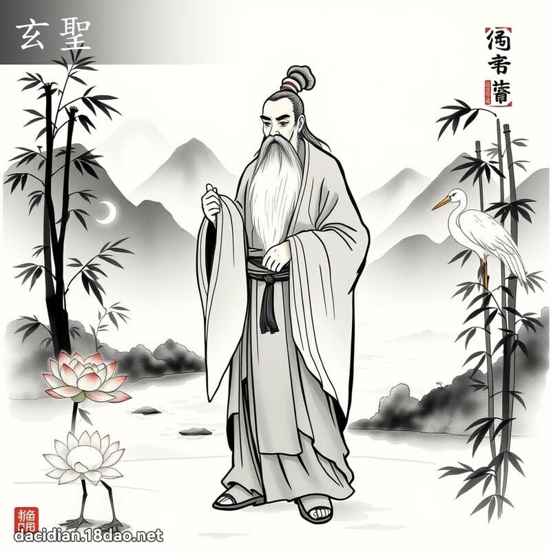 玄聖 - 國語大辭典配圖