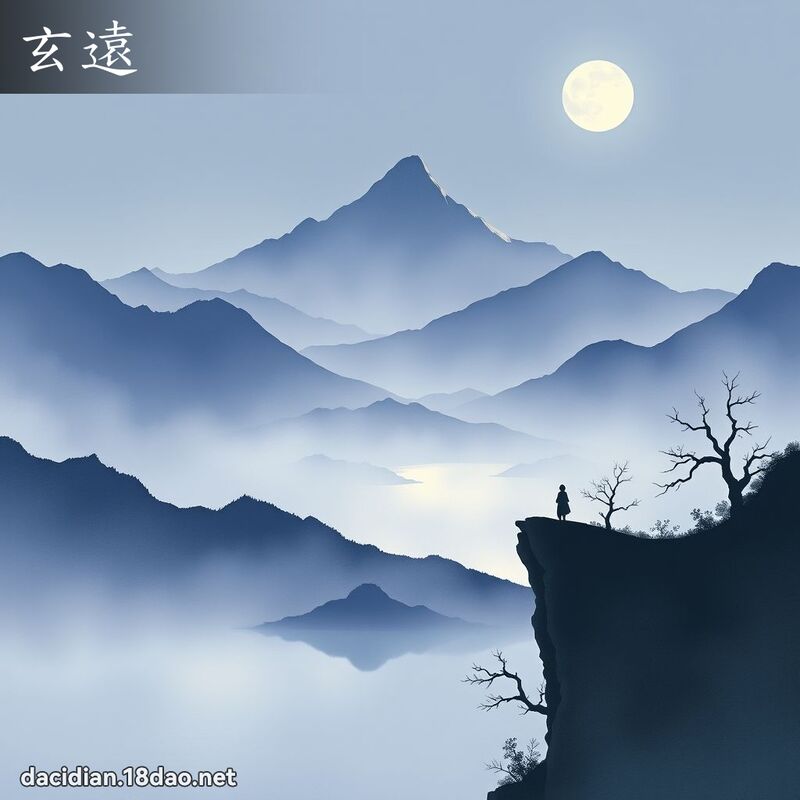 玄远 - 国语大辞典配图