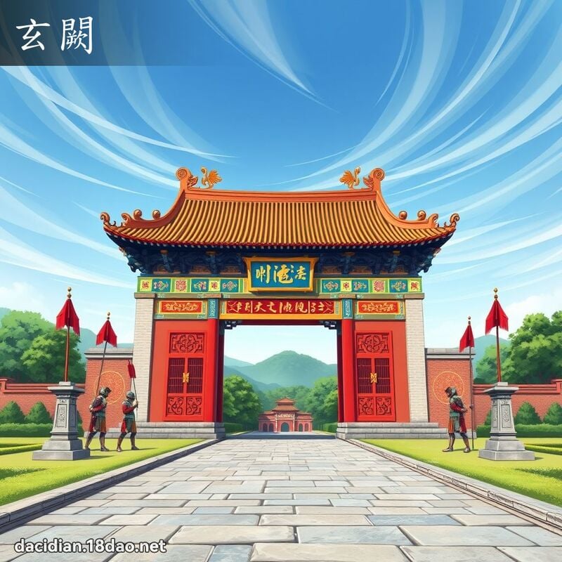 玄闕 - 国语大辞典配图