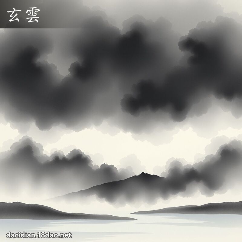 玄云 - 国语大辞典配图
