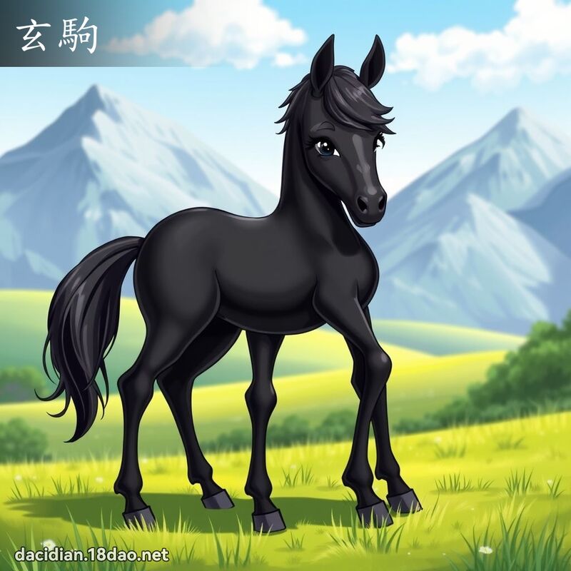玄驹 - 国语大辞典配图