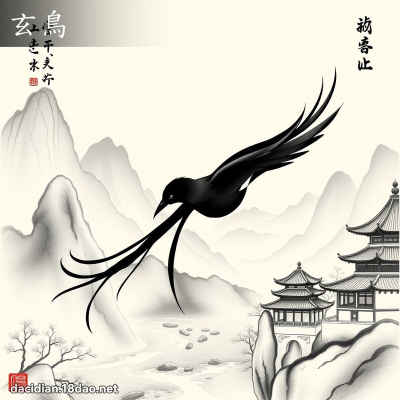 玄鸟 - 国语大辞典配图
