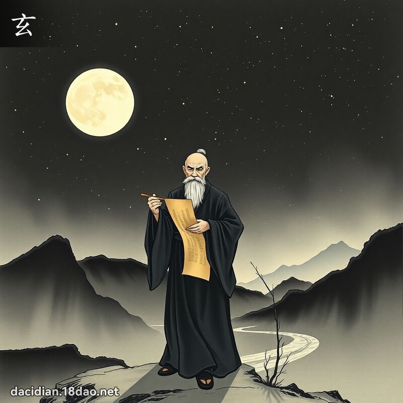 玄 - 國語大辭典配圖