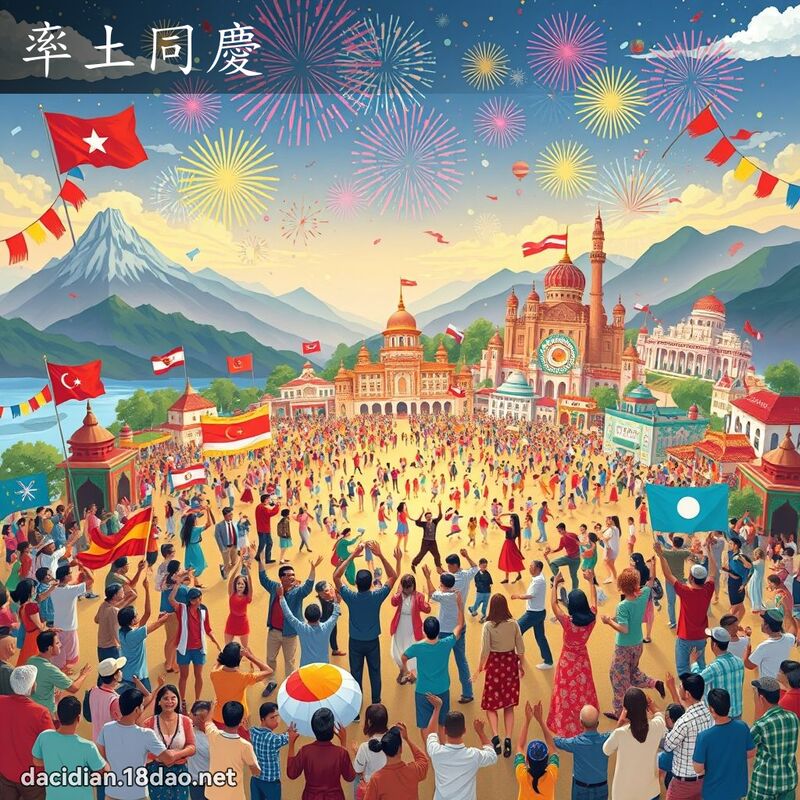 率土同庆 - 国语大辞典配图