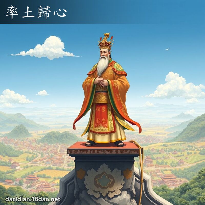 率土归心 - 国语大辞典配图