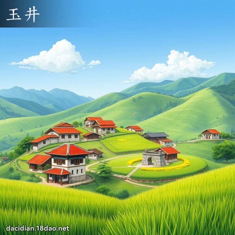 玉井 - 国语大辞典配图